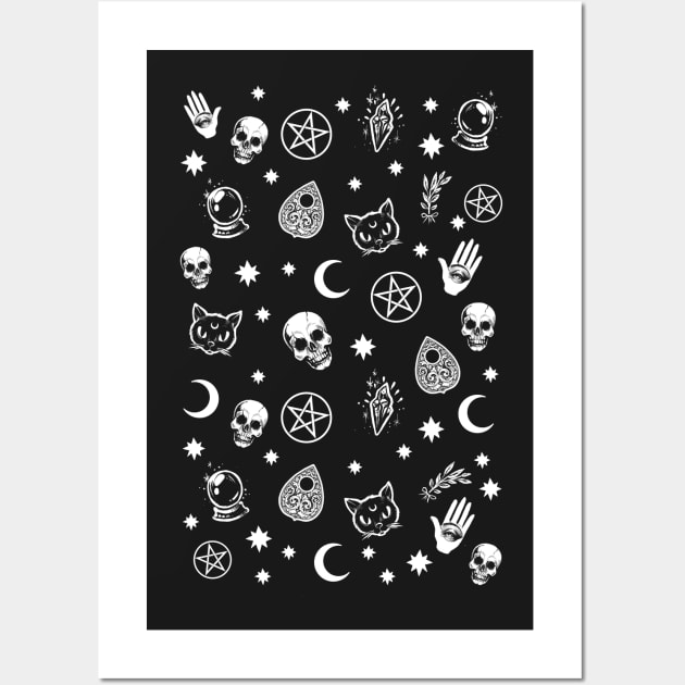 Witch pattern Wall Art by Medusa Dollmaker